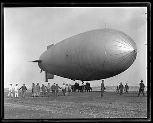 Army blimp TC-5 - East Boston Airport