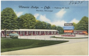 Morocco Lodge -- Café -- Highway 45 north, Meridian, Mississippi