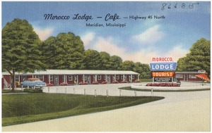 Morocco Lodge -- Café -- Highway 45 north, Meridian, Mississippi