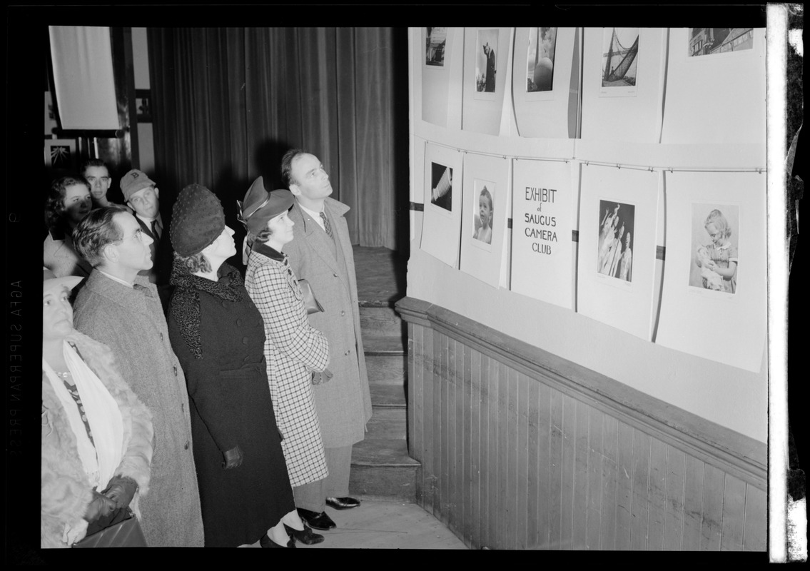 Saugus Camera Club exhibit Digital Commonwealth