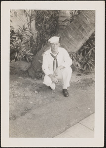Sailor in Pearl Harbor