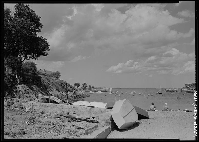 Marblehead, beach scene