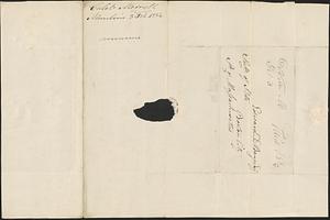 Caleb Merrell to Edward Bangs, 3 February 1834