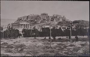Athens, the Acropolis with the Temple of Theseus