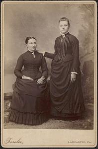 Two unidentified women