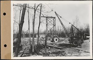 Contract No. 12, Sinking Shafts 2 (Holden), 3 (Holden), and 4 (Rutland) for Wachusett-Coldbrook Tunnel, Shaft 3, Holden, Mass., Jan. 5, 1928