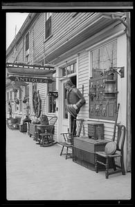 Antique storefront, Nantucket