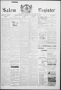 Salem Register and Essex County Mercury