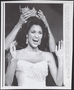 Dalia Mercedes Garcia, Miss South Congaree, was crowned the new Miss South Carolina in Greenville 7/9. Miss Garcia, 21, will be a sophmore at the University of South Carolina