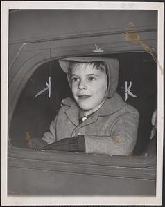On way to grandparents in America