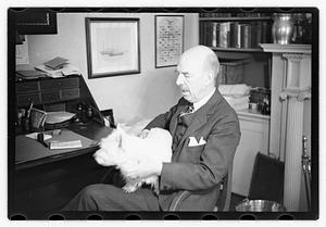 William B. Rogers of Sherborn, has show dogs