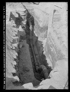 Distribution Department, Low Service Pipe Lines, Section 46, relocation of 6-inch water pipe, Winnisimmet Square, Chelsea, Mass., Sep. 18, 1919