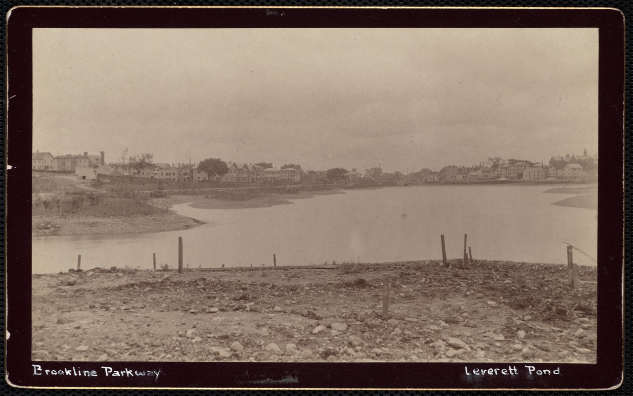 Brookline Parkway, Leverett Pond