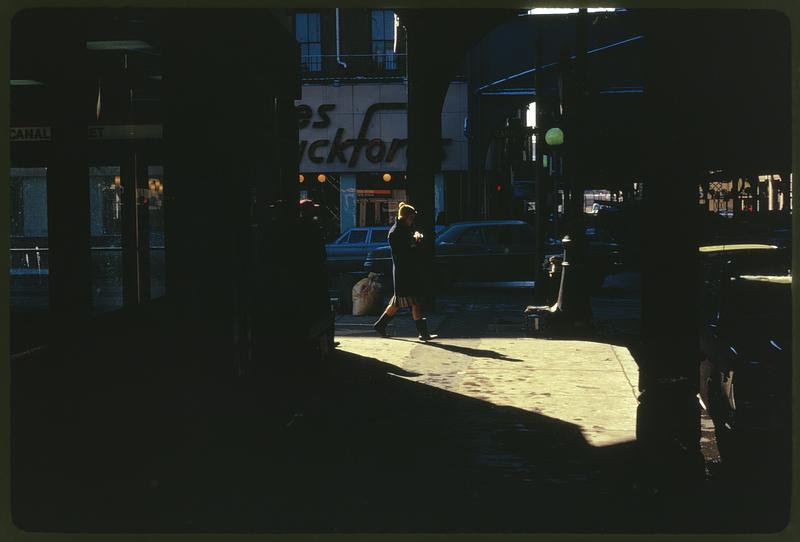 Under the 'El' at North Station at 'Causeway Street'