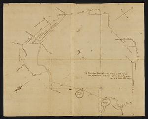 A plan of the Town of Lincoln as taken S.H. Apr 1758 cont' 9493 acr's 70 R[d]