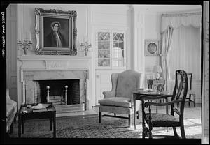 George B. Parker House, Salem, interior
