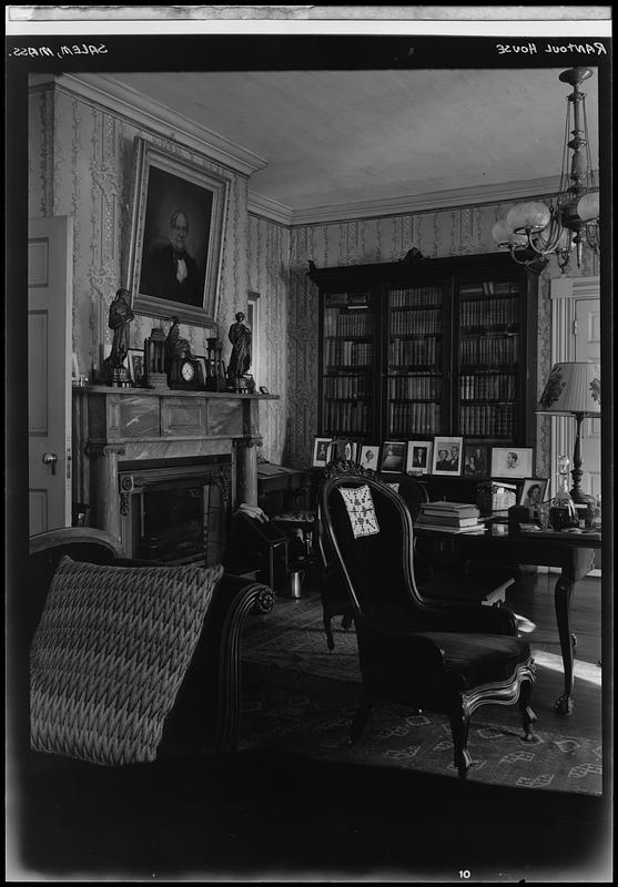 Rantoul House, Salem, interior