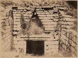 Mycenae - entrance to treasure tomb