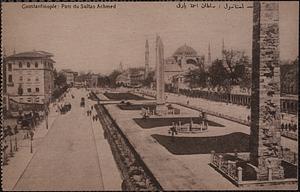 Constantinople. Parc du Sultan Achmed