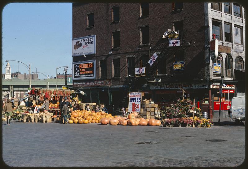 Produce market, North Market, Boston Digital Commonwealth