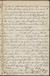 Letter from Thomas F. Cordis to John D. Long, March 22, 1871