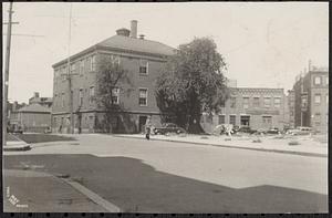 Charlestown, Harvard Primary School & site of First Church