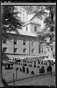 King's Chapel and burial ground, Boston