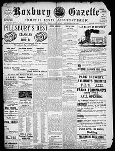 Roxbury Gazette and South End Advertiser, December 14, 1895
