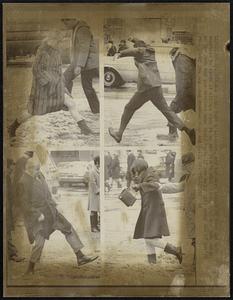 New York: Take a blizzard, add two more inches of snow and some sunshine to slush it all up. Plop it on New York's 42nd Street 2/10 and just watch as the rash and the cautious make their ways. If you enjoy this agony and if you're lucky you may see someone slip and fall.