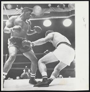 Floyd Patterson and Sonny Liston fight
