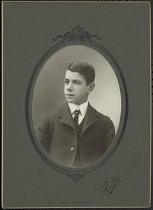 Boston Latin School 1902 Senior portrait, Charles Putnam Middleton