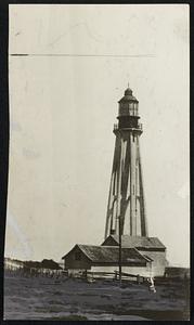 The lighthouse [illegible] Father Point off [illegible] occurred