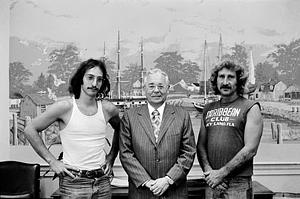 Arnie Jarmak, Roland Cormier, and Wyatt Earp 1975