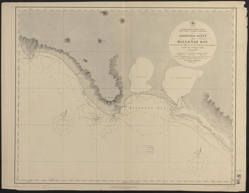 North America, west coast, west coast of lower California, Abreojos Point and Ballenas Bay