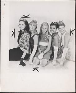 Beauty queens appear