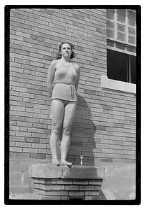 Woman in a swimsuit