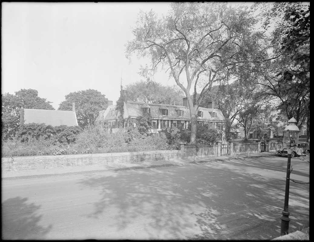 Adams Mansion, Quincy, Mass., view from street