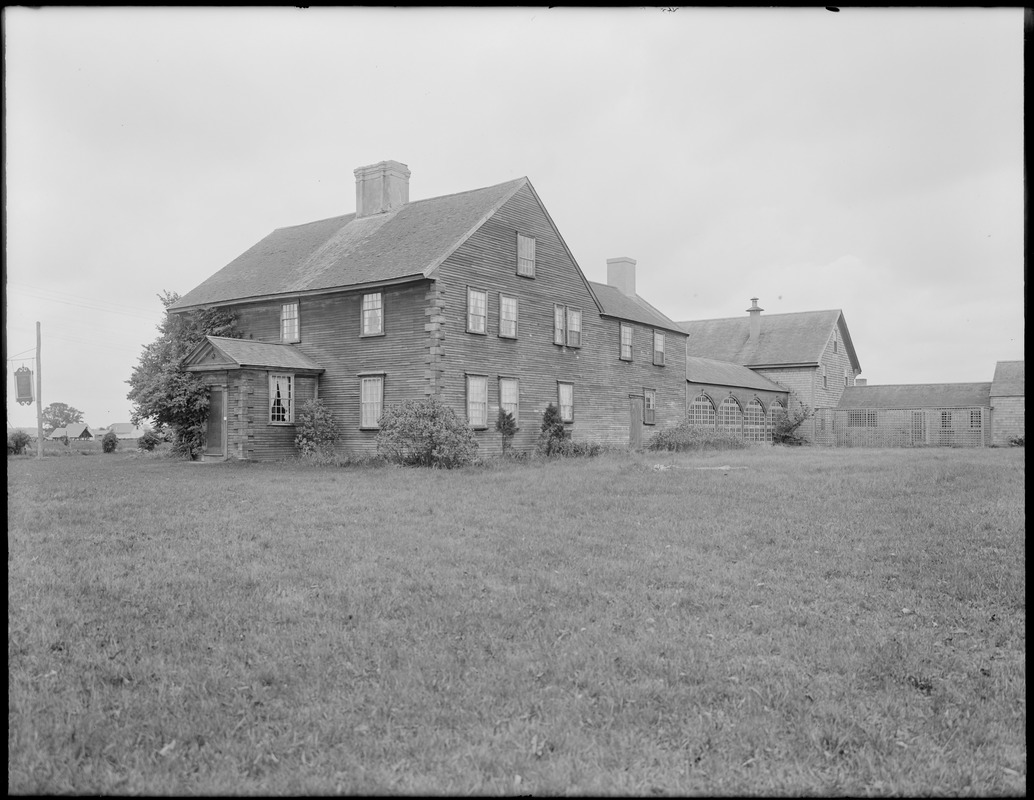 The Historic Winslow House, Marshfield, Mass.