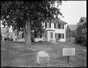 The Wigglesworth House, 145 Main Street, Malden, Mass.