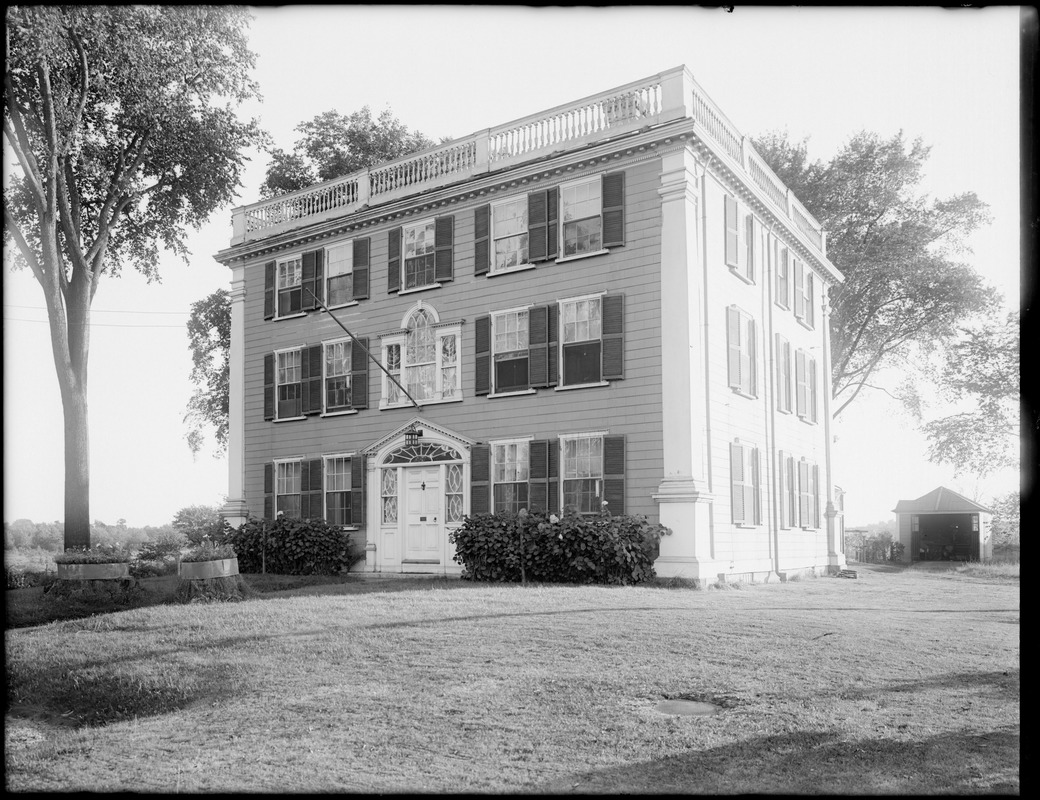 Loammi Baldwin Mansion, Elm Street (at corner of Main Street), Woburn, Mass.