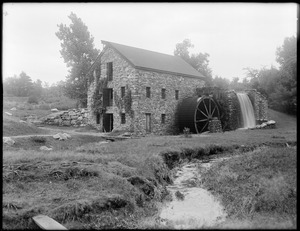 Red mill at Wayside Inn on the Boston Post Road, Sudbury