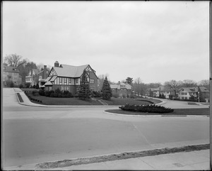 Intersection of Centre Street, May Street, and Arborway
