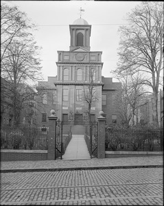 Old West Church at Cambridge Street and Lynde Street, Boston, Mass.