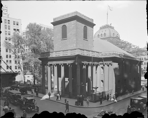 King's Chapel at Tremont Street and School Street, Boston, Mass.