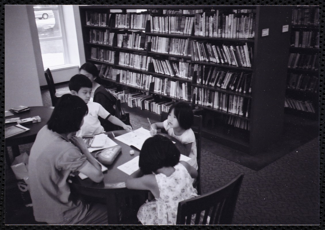 Newton Free Library, Newton, MA. Communications & Programs Office. Study group