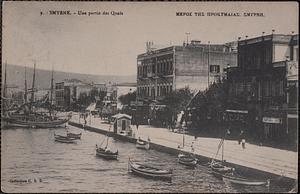 Smyrne. Une partie des quais