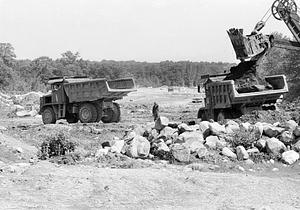 Interstate 195 construction, New Bedford