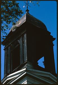 View of cupola with pointed dome and weathervane