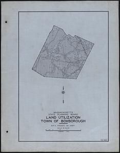 Land Utilization Town of Boxborough