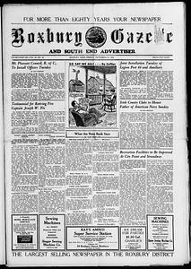 Roxbury Gazette and South End Advertiser, September 21, 1945